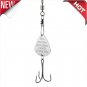 Fishing Lure Mens Gift Stainless Steel Key Ring Fish Hook Pendant Daddy Gifts