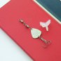 Fishing Lure Mens Gift Stainless Steel Key Ring Fish Hook Pendant Daddy Gifts