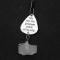 Fishing Lure Mens Gift Stainless Steel Key Ring Fish Hook Pendant Daddy Gifts