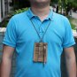 Tactical Id Cards Pockets Vertical Military Pass Holder Neck Lanyard New