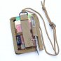 Tactical Id Cards Pockets Vertical Military Pass Holder Neck Lanyard New
