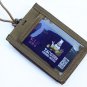 Tactical Id Cards Pockets Vertical Military Pass Holder Neck Lanyard New