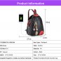 Womens Shoulder Bag High Quality Multifunction Fashion Leather Backpack Black