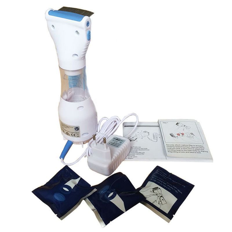 Head Lice Vacuum Lice comb Electric Free Shipping