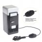 Desktop Mini Fridge USB Gadget Beverage Cans Cooler Warmer Refrigerator New