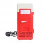 Desktop Mini Fridge USB Gadget Beverage Cans Cooler Warmer Refrigerator New