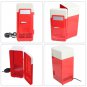 Desktop Mini Fridge USB Gadget Beverage Cans Cooler Warmer Refrigerator New