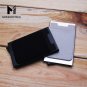 RFID Blocking Carbon Fiber ID Credit Card Case Ridged Edge Wallet Money Clip EDC