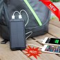 Solar Charger Power Bank Case 500000mAh Dual-USB Powerbank For All Phone Charger (No Battery)