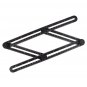 2 PACK Universal Angularizer Ruler Multi Angle Measuring Tool Handymen Black NEW