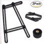 2 PACK Universal Angularizer Ruler Multi Angle Measuring Tool Handymen Black NEW