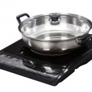 Kitchen Countertop Electric Induction Cooker w Cooking Pot Cookware Instant Heat