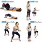 Resistance Exercise Bands Set Workout Train Loop Elastic Stretch Fitness Leg Arm