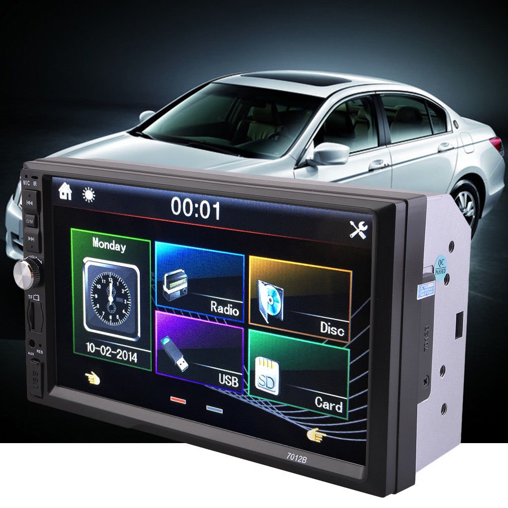 Магнитола с bluetooth. Автомагнитола 2din 7012b. Магнитола mp5 7012в. Магнитола mp5 2din. Double din car mp5.