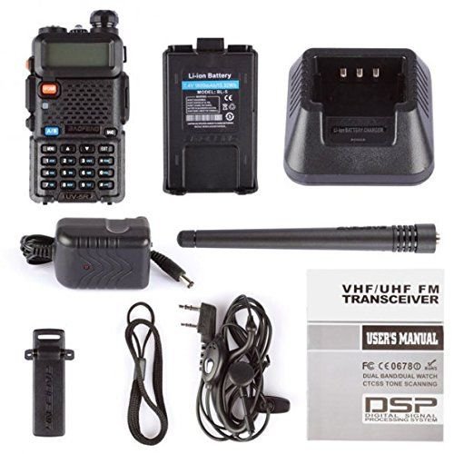 Two Way Radio Scanner Transceiver Handheld Police Fire Portable F