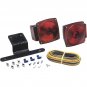 Rear Led Submersible Trailer Tail Lights Kit Boat Marker Truck Round Waterproof