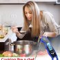 Cooking Thermometer w Collapsible Probe LCD for BBQ Grill Cooking Waterproof New
