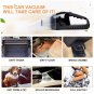 Car Vacuum Cleaner 12V For Auto Mini Hand held Wet Dry Small Portable 12 Volt