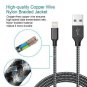 4 Pack 6 Ft Lightning Cable iPhone X 8 7 6 5 USB Charging Cord Heavy Charger NEW