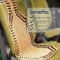 Premium Quality Double Strung Two Tone Wooden Beaded Seat Cushion Durable New