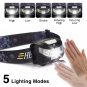Super Bright LED Headlamp Headlight Rechargeable 3000Lumen Hunting With USB Cble