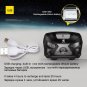 Super Bright LED Headlamp Headlight Rechargeable 3000Lumen Hunting With USB Cble