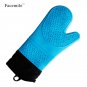 Heat Resistant Silicone Glove Waterproof Kitchen BBQ Cooking Baking Long Gloves