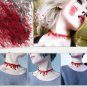 Halloween Decoration Horror Blood Drip Necklace Fake Blood Vampire Fancy Joker