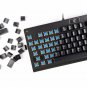 Waterproof Mechanical Gaming Keyboard With 87 Keys DIY Swappable Blue Switches
