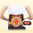 4 Steel Splint Spontaneous Heating Lumbar Waist Back Support Belt Detachable NEW