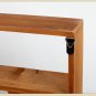 3 Layer Wooden Box Shelf Organizer Household Storage Desktop Holder Shelves New