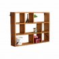 3 Layer Wooden Box Shelf Organizer Household Storage Desktop Holder Shelves New