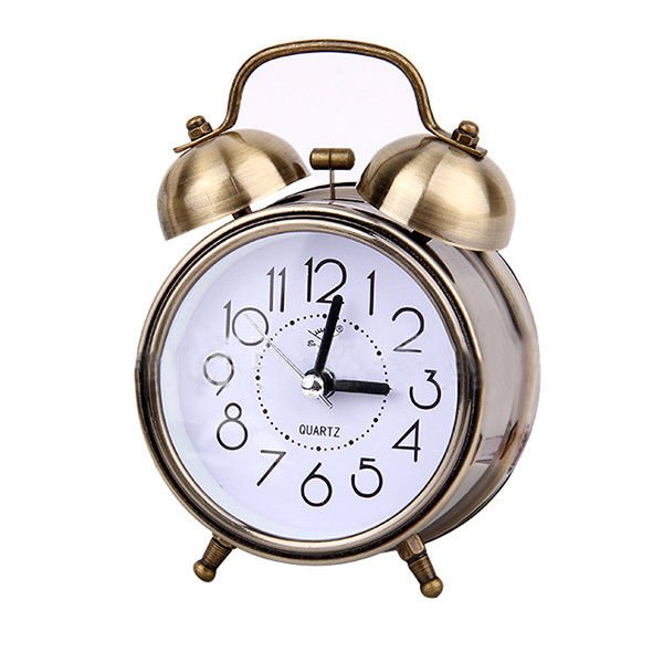 SUPER Extremely Extra Loud Twin Alarm Clock for Heavy Sleeper WIth Night Light