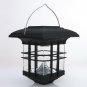 Outdoor Solar Lantern Hanging Light LED Garden LED Hook Lamp Yard Patio Portable