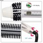 Professional Electric Ceramic Hair Curler Round Straightener Hot Heat Comb LCD