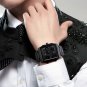 Large Square Mens Military Sport Analog Digital Outdoor No Waterproof WristWatch
