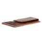 Genuine Leather Magnetic Front Pocket Money Clip Wallet Minimalist RFID Blocking