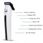 Professional Hair Trimmer Clipper Rechargeable Barber Scissors Razor Haircut Men