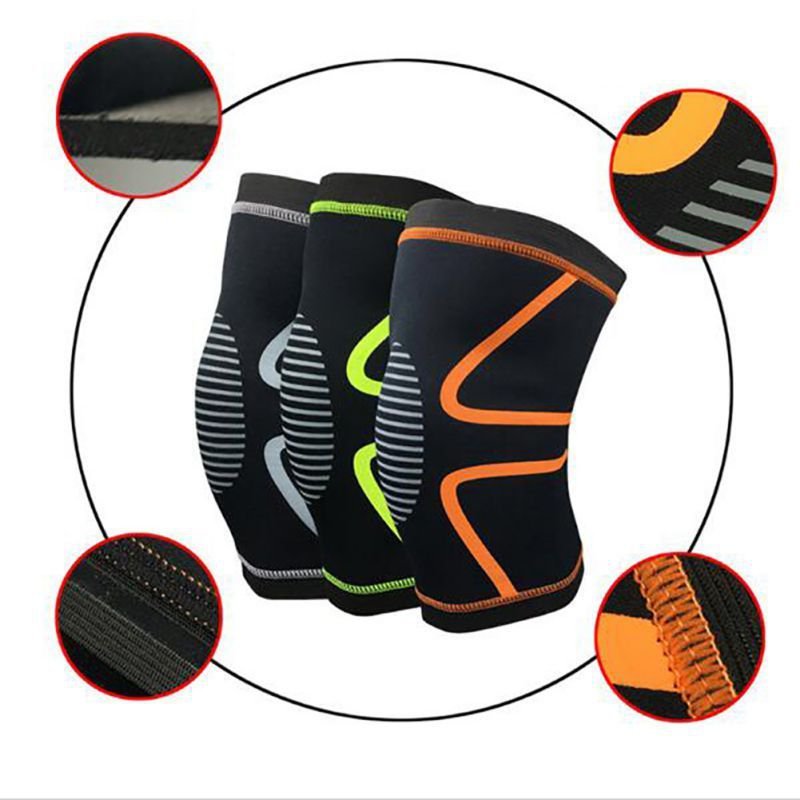 Knee Sleeve Wear Copper Arthritis Fit Recovery Compression Support Brace L M XL