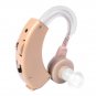Mini Behind The Ear Adjustable Sound Amplifier Invisible Digital Hearing Aid New