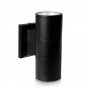 LED Wall Lamp Cylinder Light Waterproof Wall Sconce Up Down Outdoor Warm White