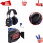 Hearing Protector Bluetooth Earmuffs Headset NRR 25dB Electronic AM FM Radio