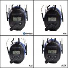 Hearing  Protector Bluetooth Earmuffs Headset NRR 25dB Electronic AM FM Radio