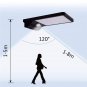 Solar Lights Motion Sensor 42 LED 500 Lumens Outdoor Sensor Light Rechargeable