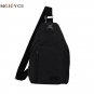 Mens Travel Work Canvas Messenger Shoulder Casual Style Zipper Satchel Chest Bag