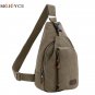 Mens Travel Work Canvas Messenger Shoulder Casual Style Zipper Satchel Chest Bag