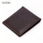 Genuine Leather Mens Wallets For Bifold With ID Card Holder Slim No Zipper NEW