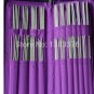 Set of 104 Crochet Hook Needles Set Stainless Steel Circular Knitting Tools New