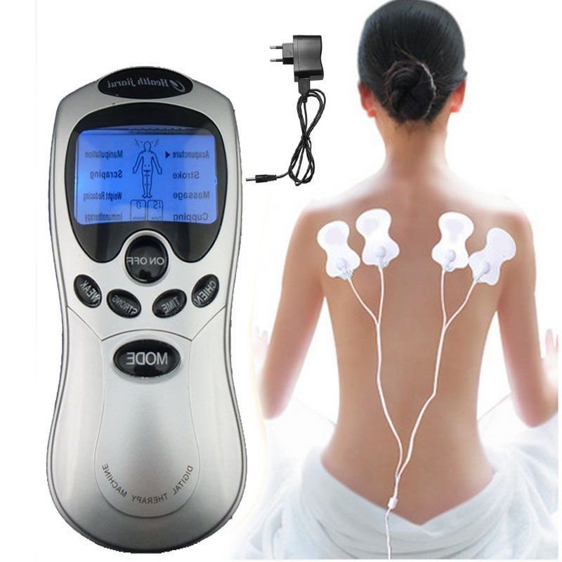 Electric Full Body Shock Therapy Face Body Slimming Massager Stimulation Muscle