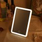 Makeup Rechargeable Mirror Cosmetic Folding Lighted Dimming Lamp Touch Screen